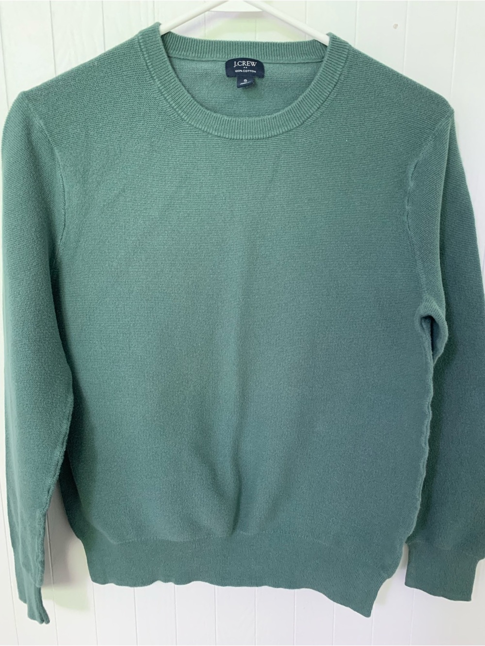 J. Crew Men's Crewneck Sweater in Dusty Sage